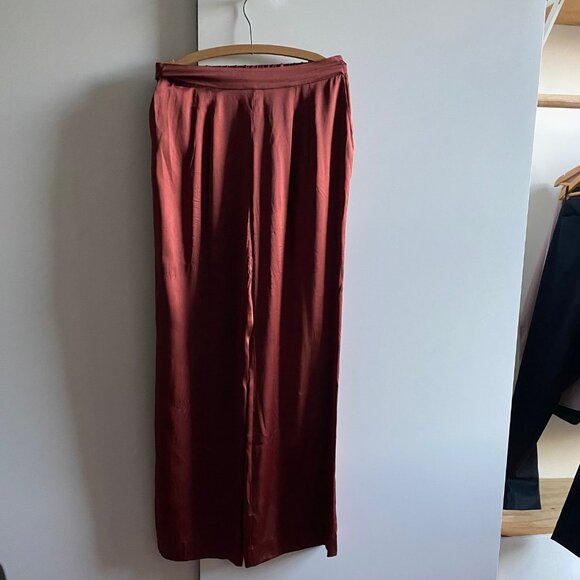 Cuyana Silk Wide-Leg Pant - Picture 1 of 6